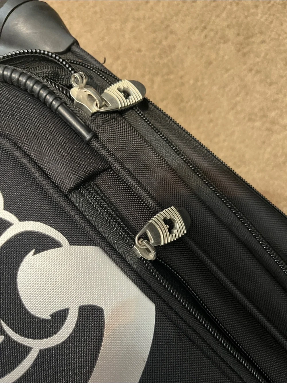 Walt Disney trademark luggage with 